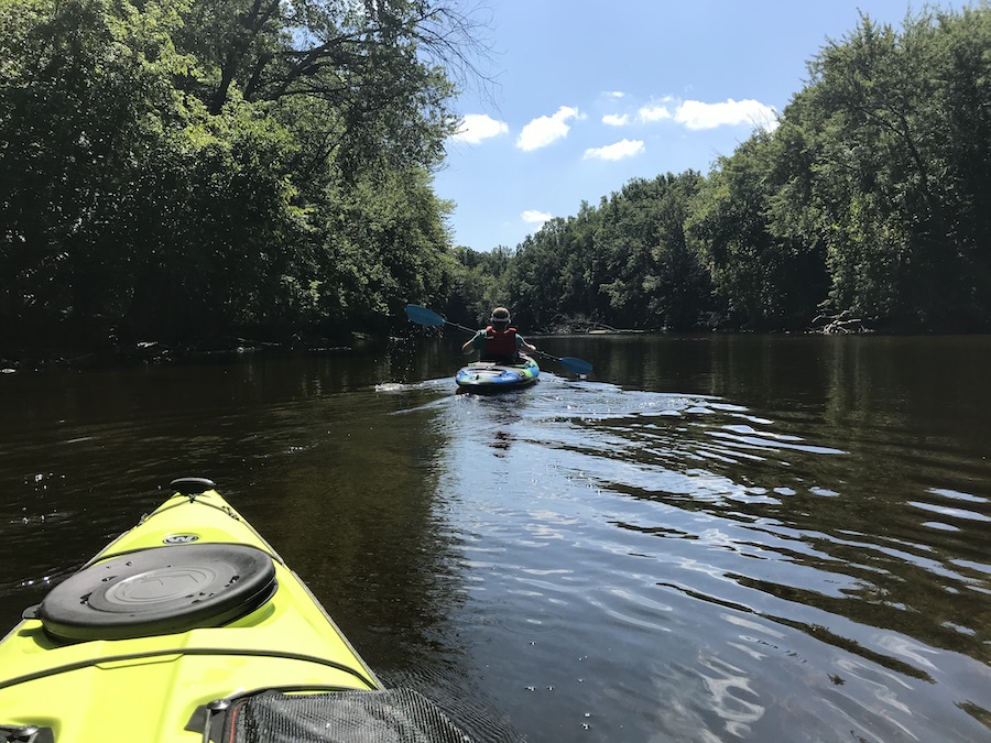 kayaking grand river